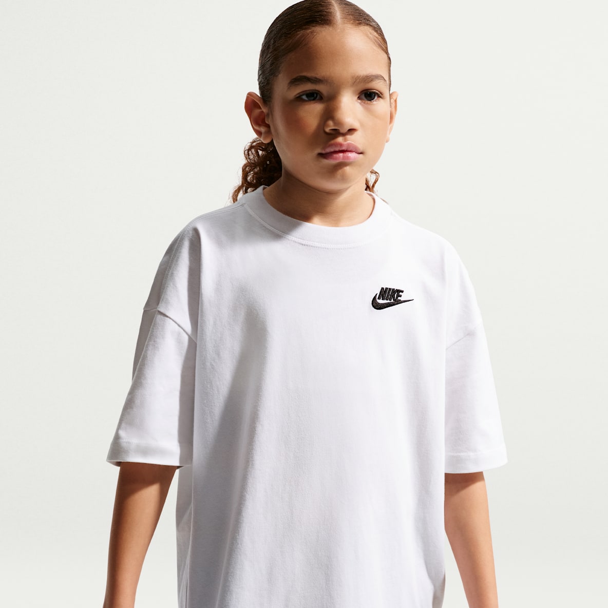 White Tops & T-Shirts. Nike RO
